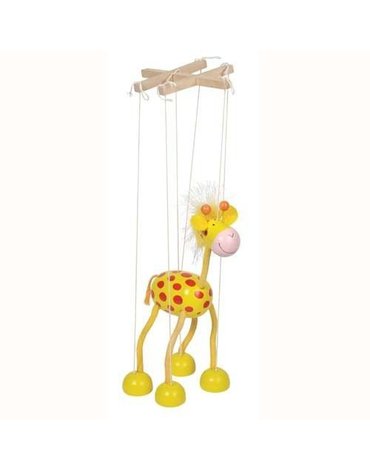 Goki® - Drewniana marionetka postać Żyrafa, Goki 51867