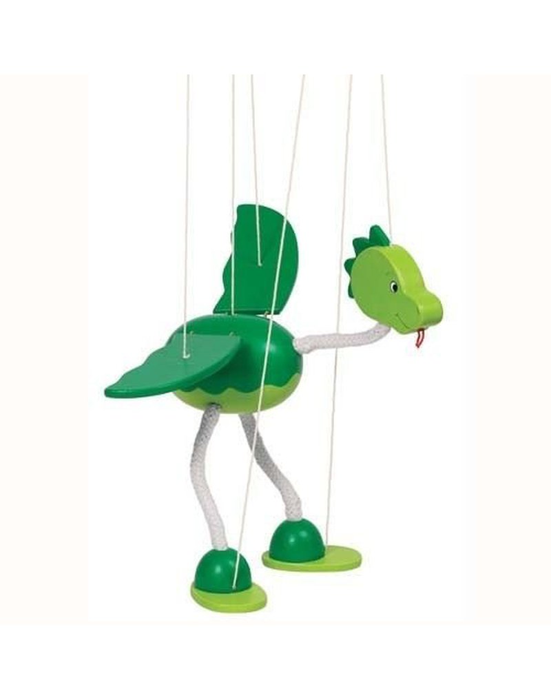 Goki® - Drewniana marionetka wzór Dinozaur, Goki 51942