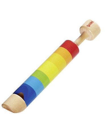 Goki® - Kolorowy gwizdek, zabawka muzyczna, Goki 61918