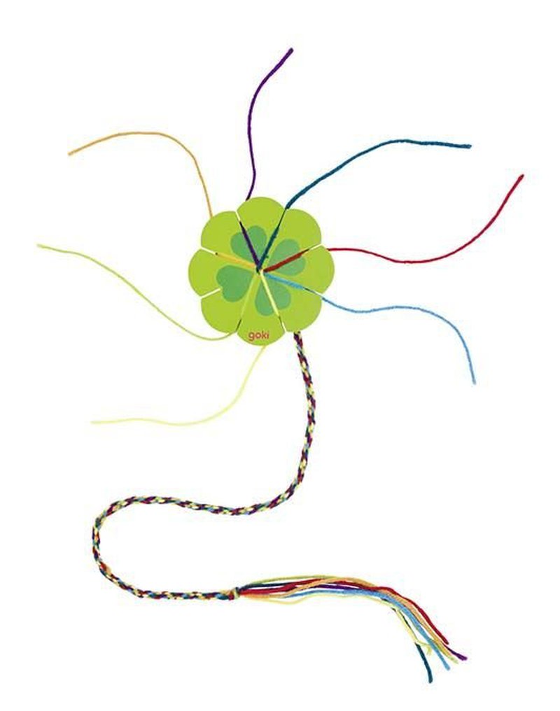 Goki® - Koniczynka do robienia biżuterii, kolor zielony, Goki-58616G