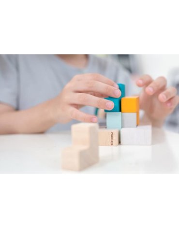 Mini układanka logiczna, sześcian | Plan Toys®