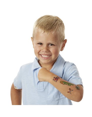 Tatuaże dla Dzieci Pojazdy, Bohaterowie, Sport Melissa&Doug®