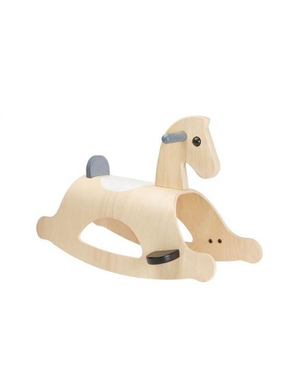 Koń na biegunach, Palomino Mono | Plan Toys