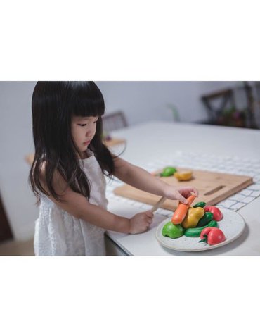 Niedoskonałe owoce i warzywa, Plan Toys