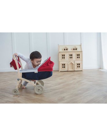 Drewniany wózek dla lalek, Plan Toys®