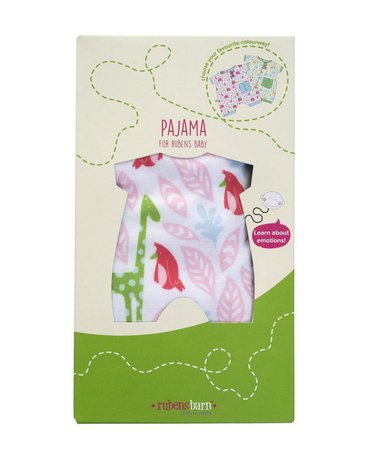 Rubens Barn® - Różowa piżama dla lalki RubensBaby, Rubens Barn