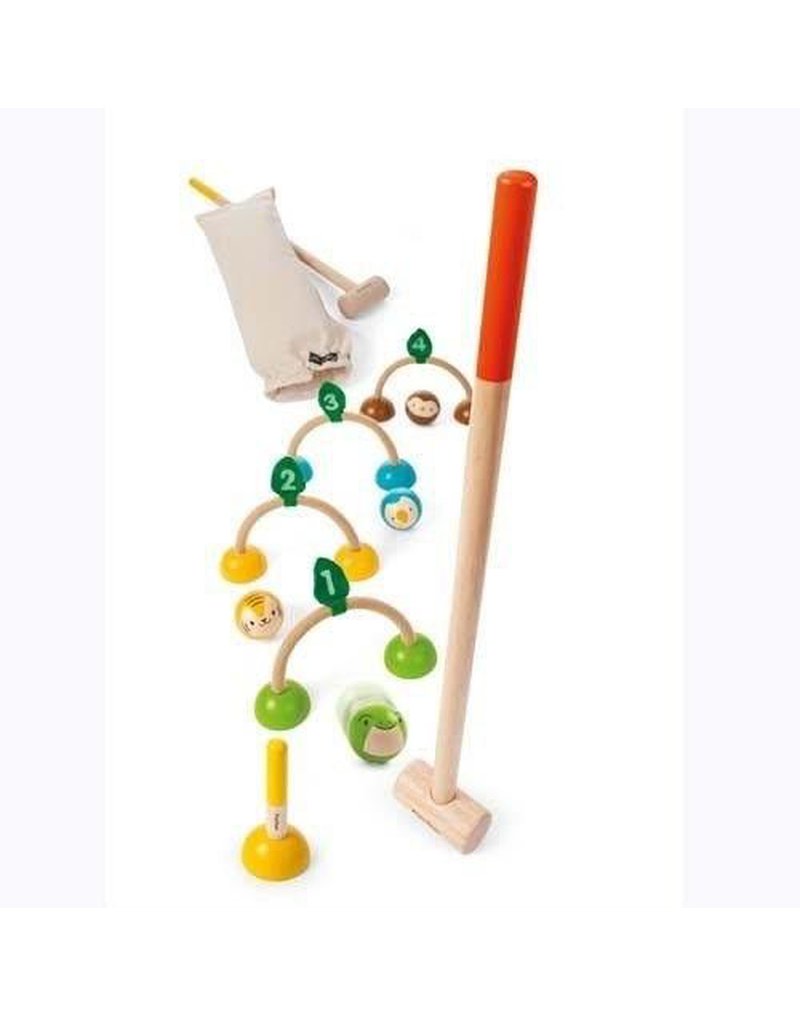 Drewniany krokiet (croquet), Plan Toys®