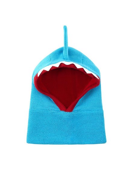 Zoocchini Czapka Komin Rekin 6-12M